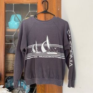 VINTAGE 80s SAN FRANCISCO SWEATSHIRT